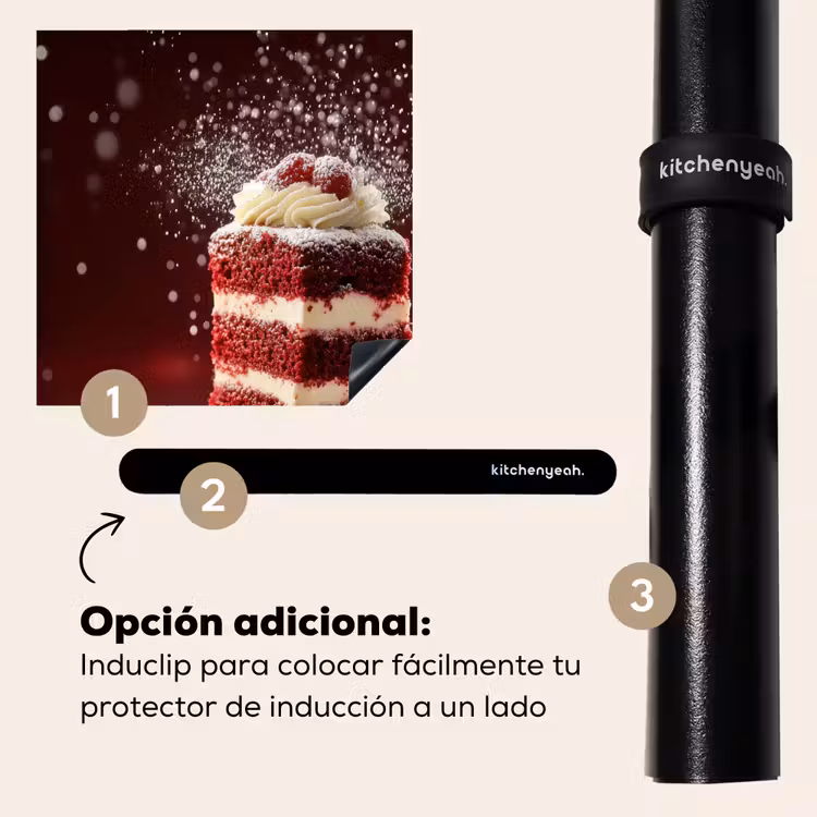 Protector de inducción - Red - Velvet - Cake - Food — 8