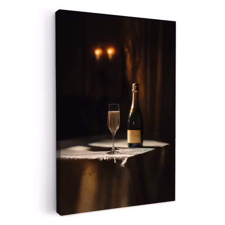 Lienzos decorativos - Prosecco - Burbujas - Atmósfera - Licor — 3