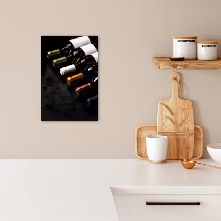 Lienzos decorativos - Vino - Botellas - Variedad - Sabores — 2