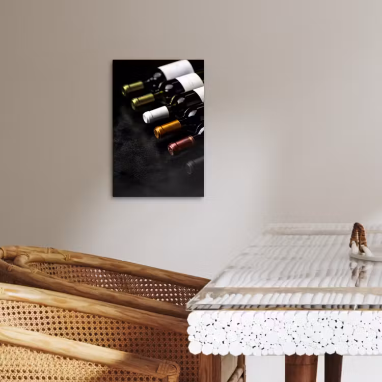 Lienzos decorativos - Vino - Botellas - Variedad - Sabores — 3