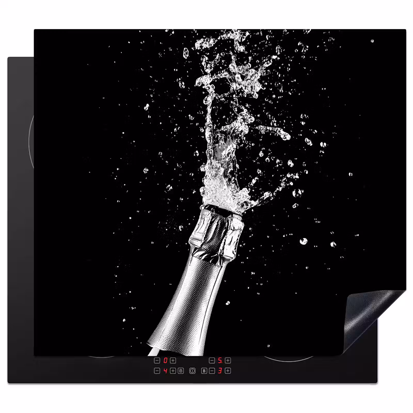 Protector de inducción - Champagne - Nero - Spruzzi - Popping — 1