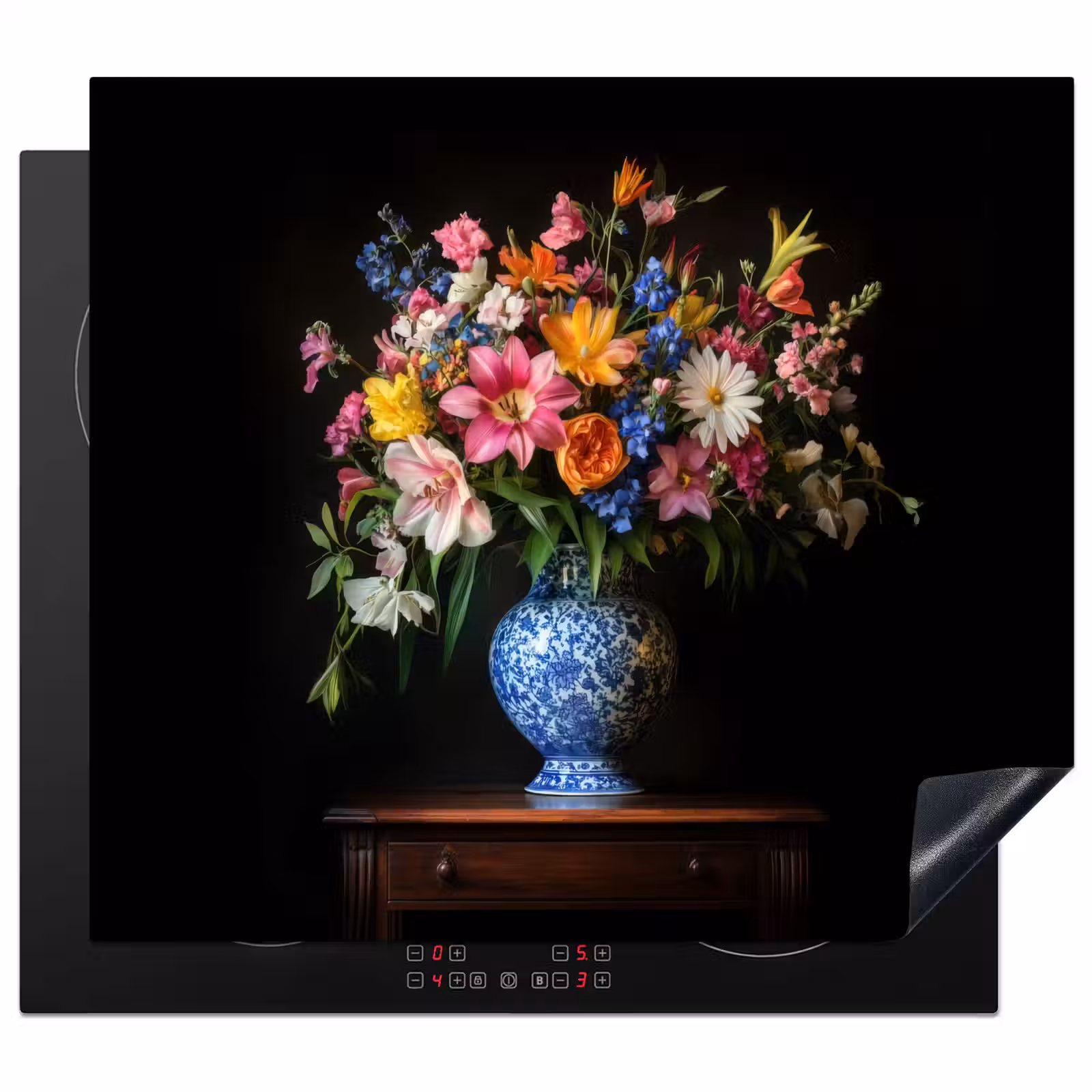 Protector de inducción - Colore - Vaso - Fiori - Bouquet — 1