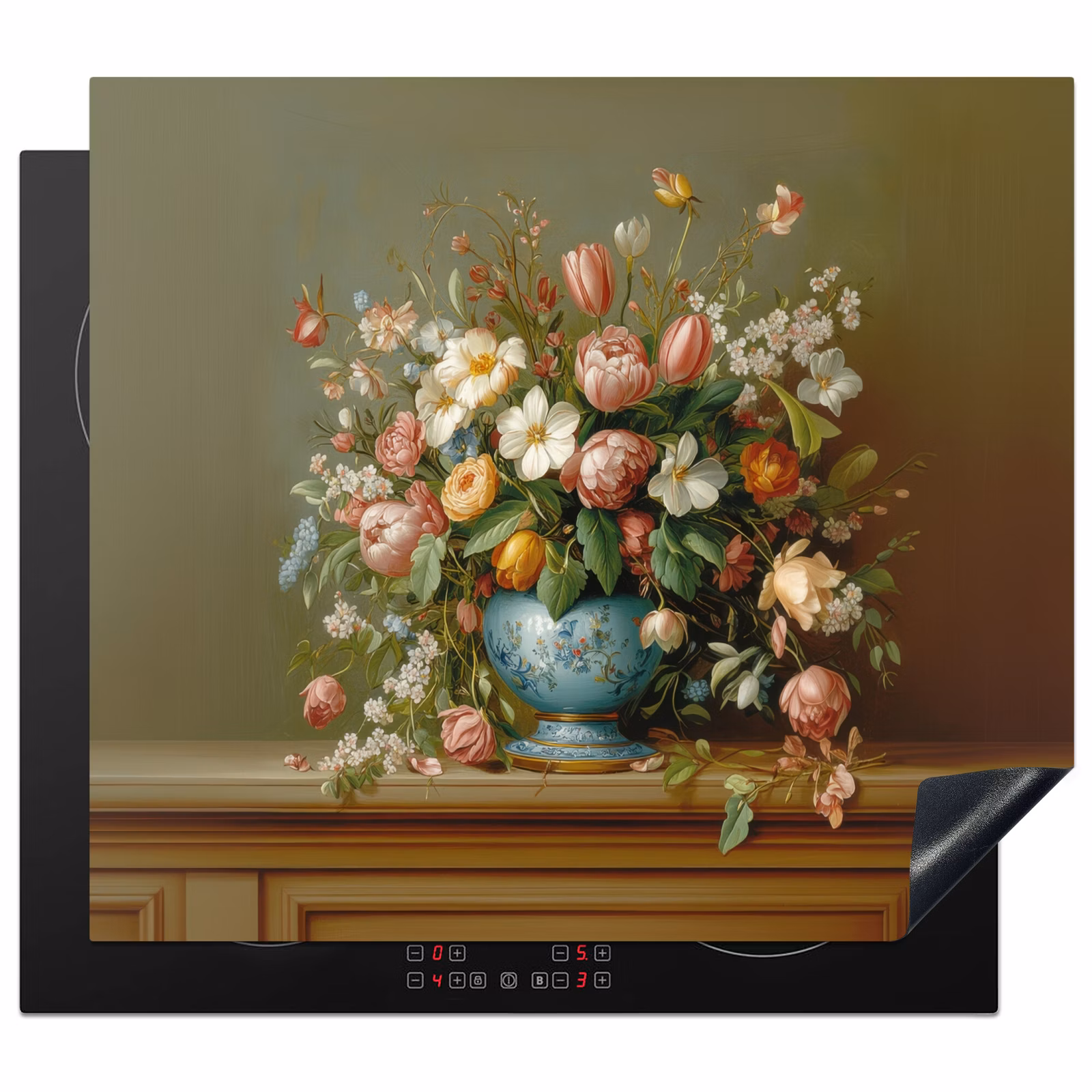 Protector de inducción - Vaso - Pastello - Colori - Fiori — 1