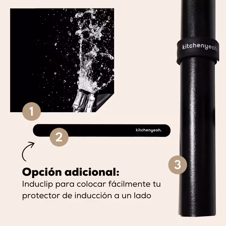 Protector de inducción - Champagne - Nero - Spruzzi - Popping — 8