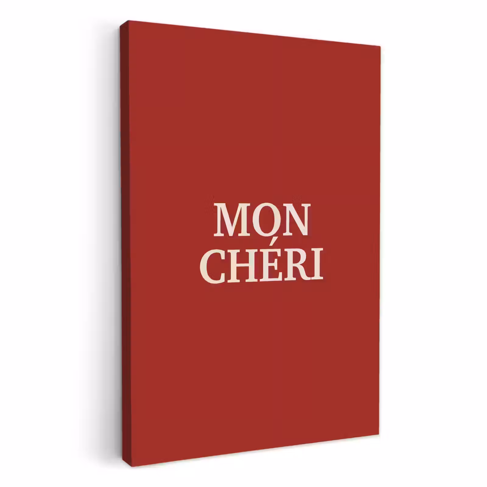 Lienzos decorativos - Rojo - Francés - Citas — 1