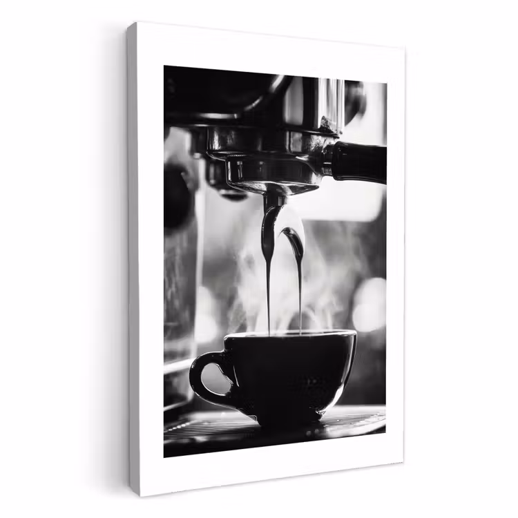 Lienzos decorativos - Café - Espresso - Cafetera - Taza — 1