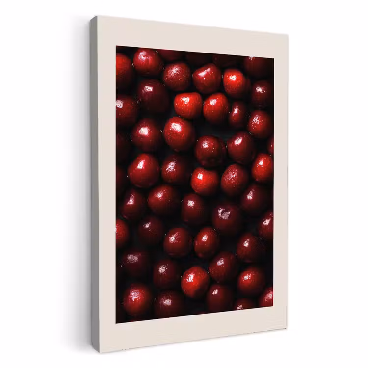 Lienzos decorativos - Cereza - Rojo — 1