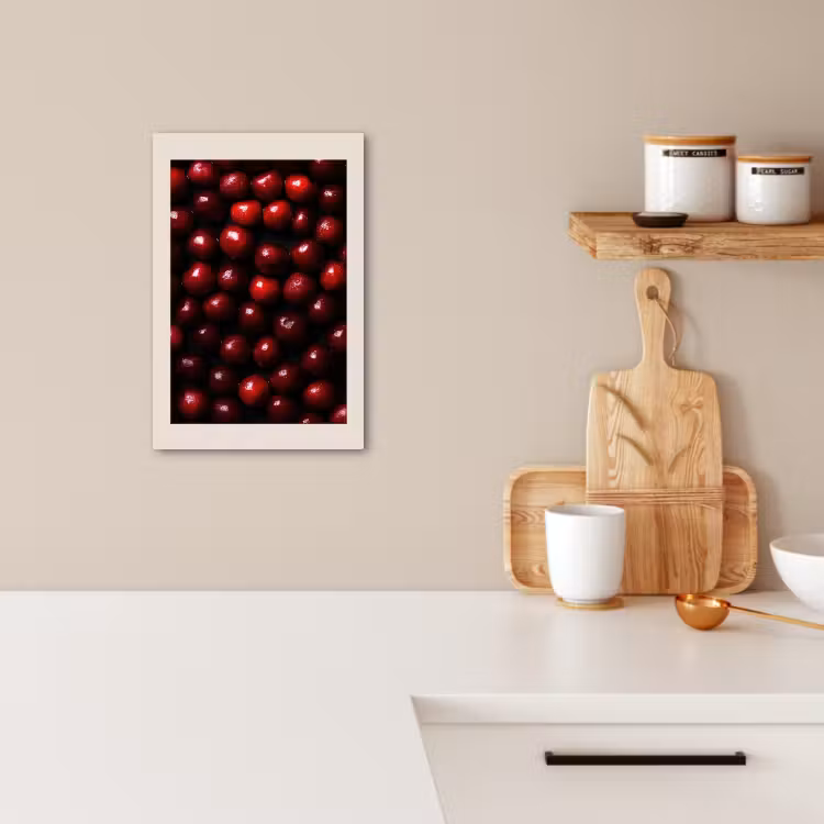 Lienzos decorativos - Cereza - Rojo — 2
