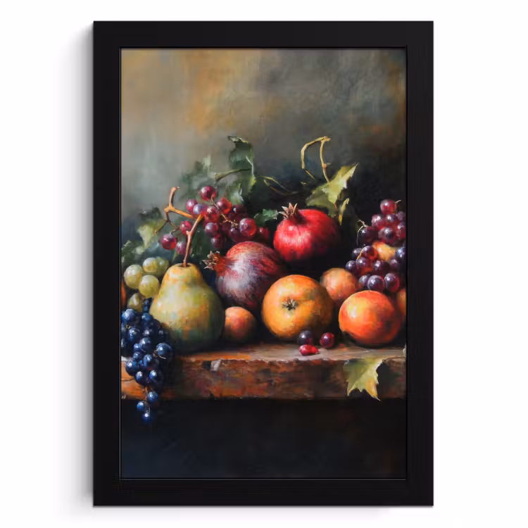 Cuadros enmarcados - Rústico - Naturaleza muerta - Fruta — 1