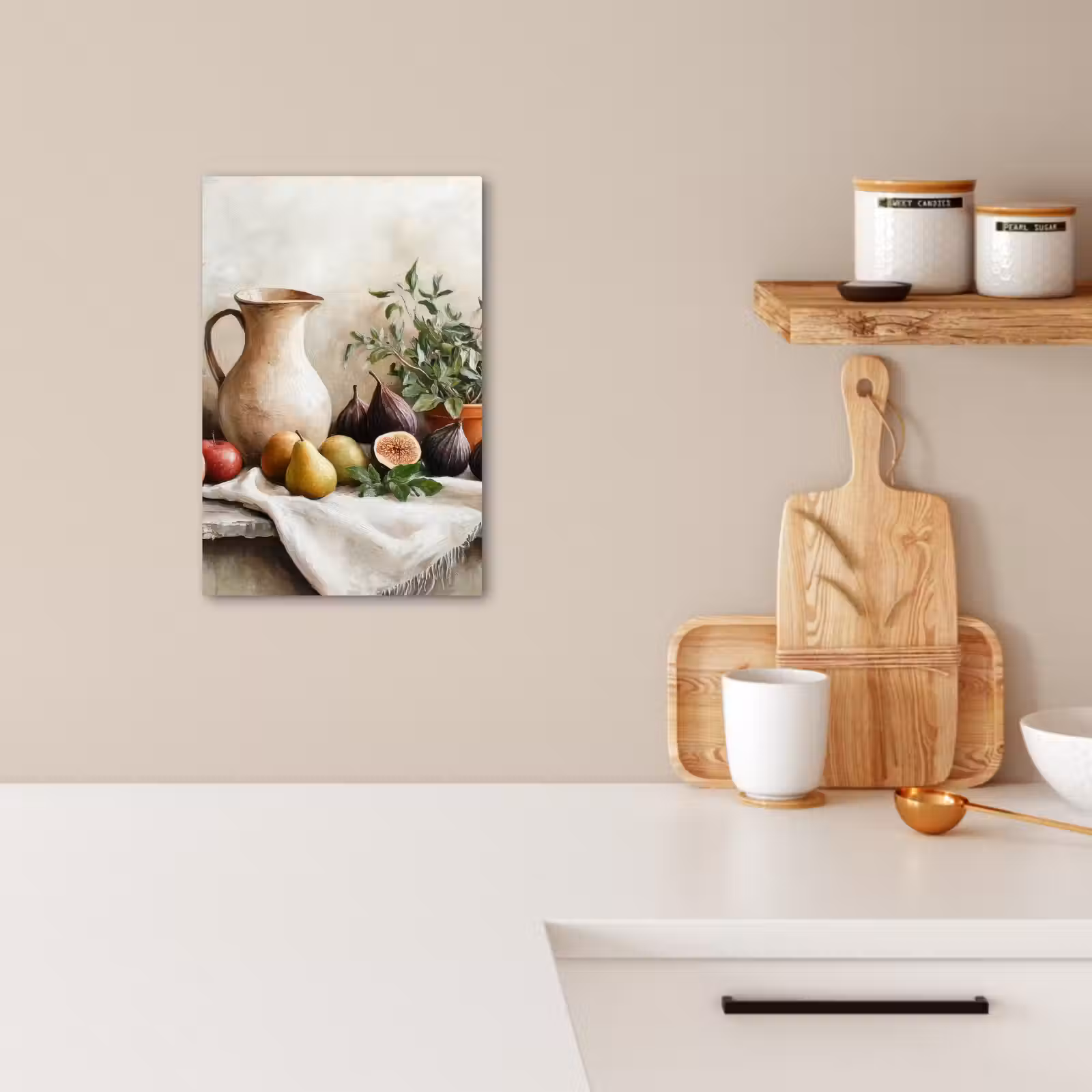 Lienzos decorativos - Frutas - Hierbas - Rural — 1