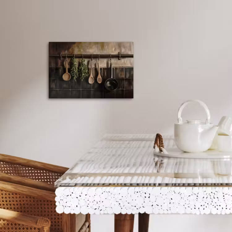 Lienzos decorativos - Menaje - Rústico - Azulejos - Especias — 4
