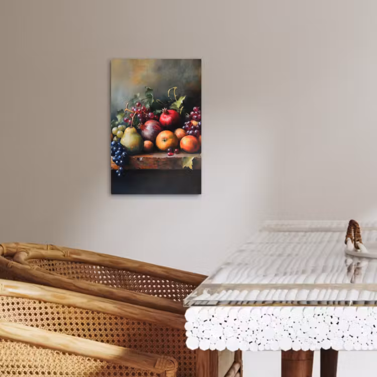 Lienzos decorativos - Rústico - Naturaleza muerta - Fruta — 1