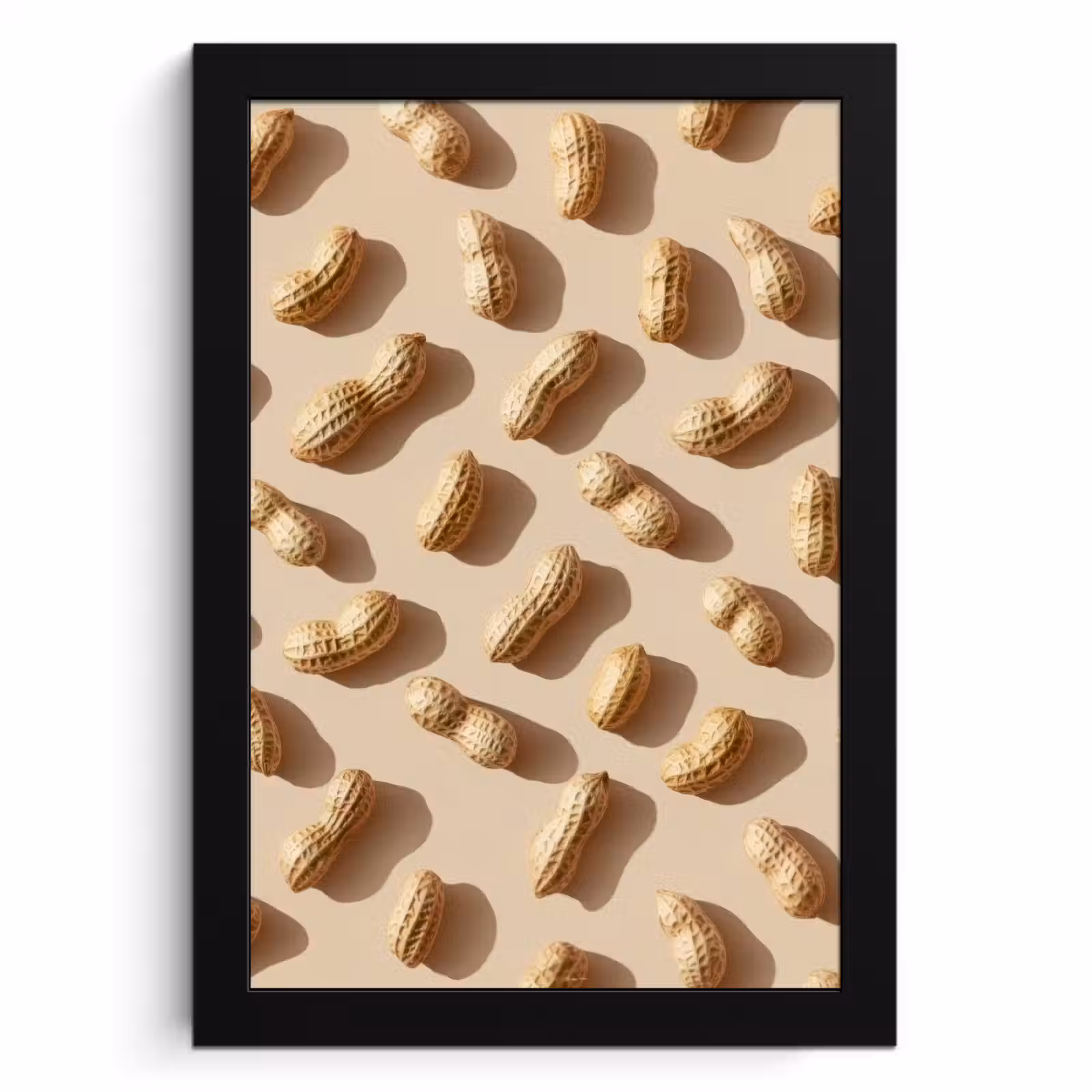 Cuadros enmarcados - Peanuts - Patrón - Beige — 1
