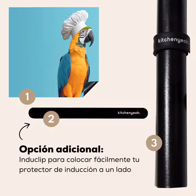 Protector de inducción - Pappagallo - Cappello da cuoco - Divertente - Uccello — 8