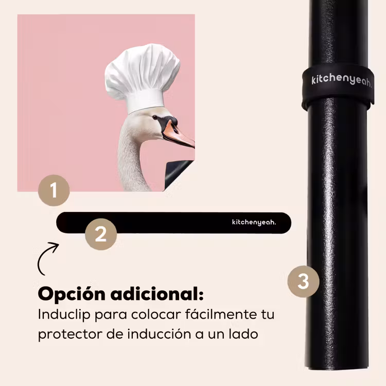 Protector de inducción - Cigno - Cappello da cuoco - Bello - Classico — 8