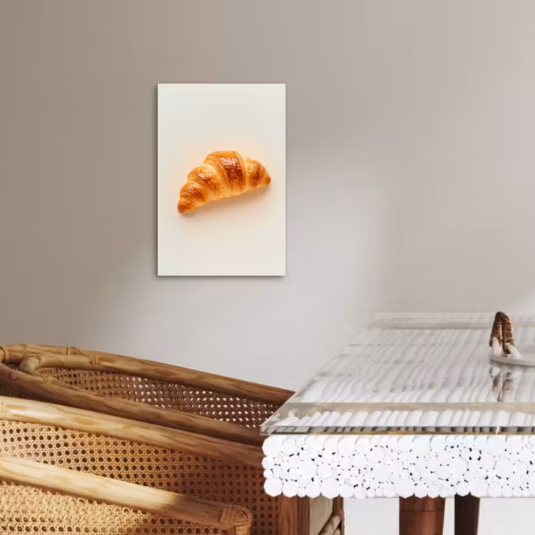Lienzos decorativos - Croissant - Pan - Beige — 2