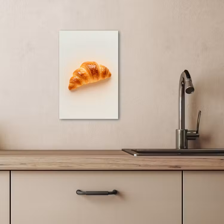 Lienzos decorativos - Croissant - Pan - Beige — 3