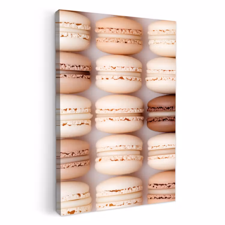 Lienzos decorativos - Macarrones - Beige - Marrón — 2