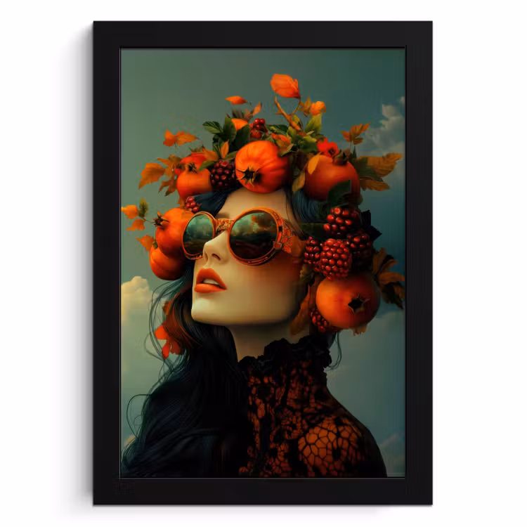 Cuadros enmarcados - Mujer - Granada - Otoño - Gafas de sol — 1