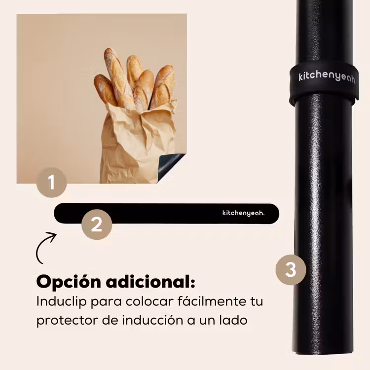 Protector de inducción - Baguette - Pane - Baguette - Beige — 8