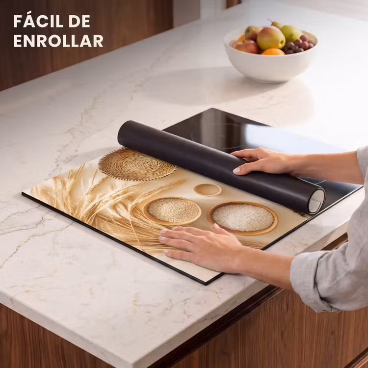 Protector de inducción - Cereali - Legno - Ciotola - Beige — 7