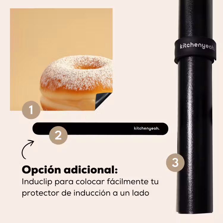Protector de inducción - Ciambella - Cremosa - Zucchero a velo - Beige — 8