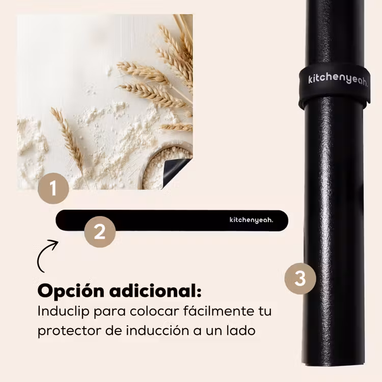 Protector de inducción - Fiore - Legno - Grano — 8