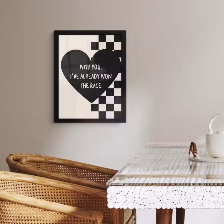 Cuadros enmarcados - Amor - Beige - Raza — 3