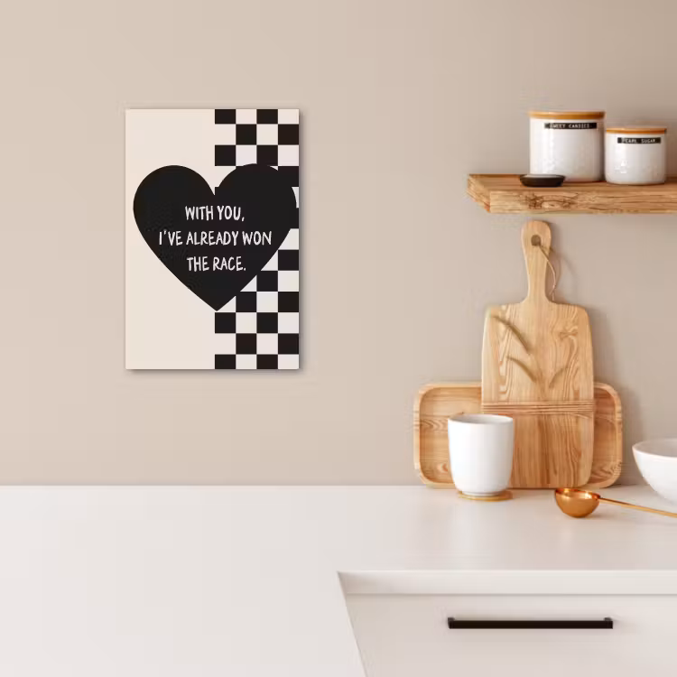 Lienzos decorativos - Amor - Beige - Raza — 2