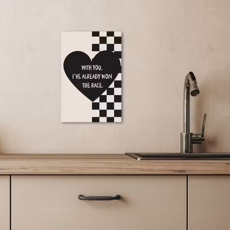 Lienzos decorativos - Amor - Beige - Raza — 3