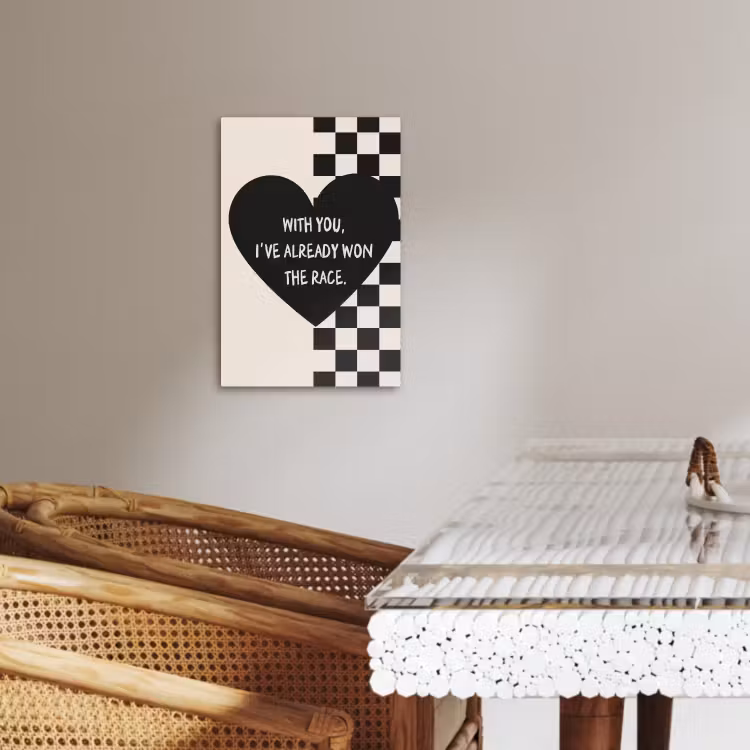 Lienzos decorativos - Amor - Beige - Raza — 4