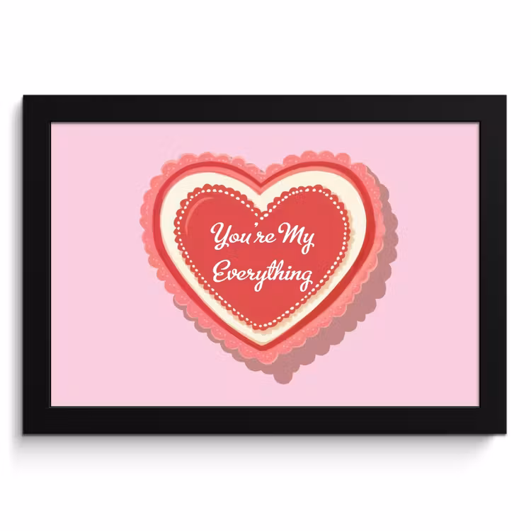 Cuadros enmarcados - Amor - Corazón - San Valentín — 1
