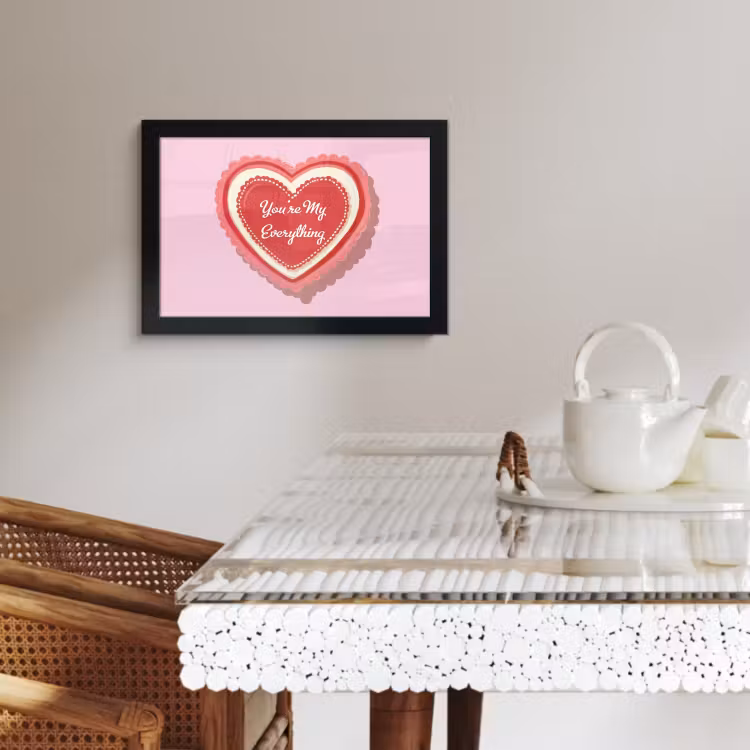 Cuadros enmarcados - Amor - Corazón - San Valentín — 2