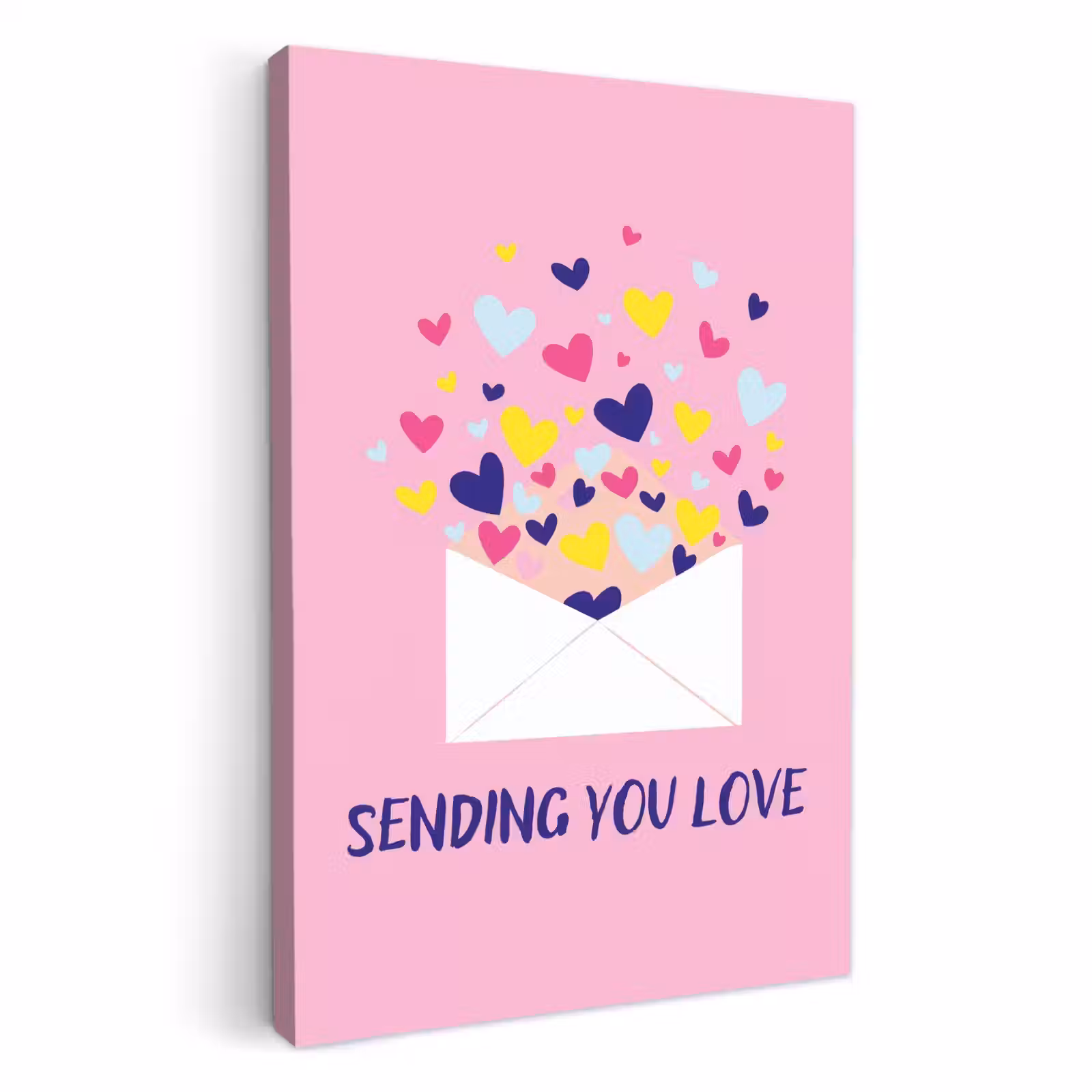 Lienzos decorativos - Sobre - Amor - Corazones - San Valentín — 1