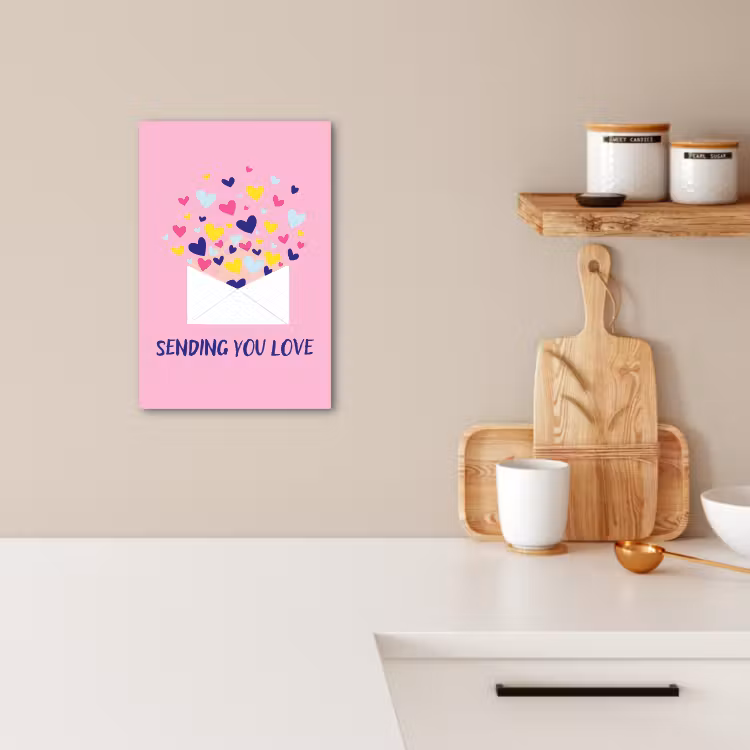 Lienzos decorativos - Sobre - Amor - Corazones - San Valentín — 2