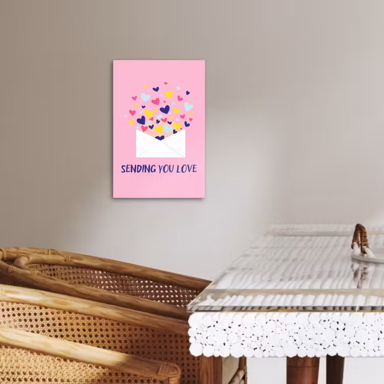 Lienzos decorativos - Sobre - Amor - Corazones - San Valentín — 3
