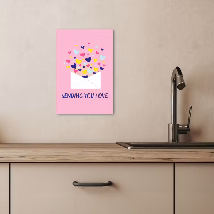 Lienzos decorativos - Sobre - Amor - Corazones - San Valentín — 4