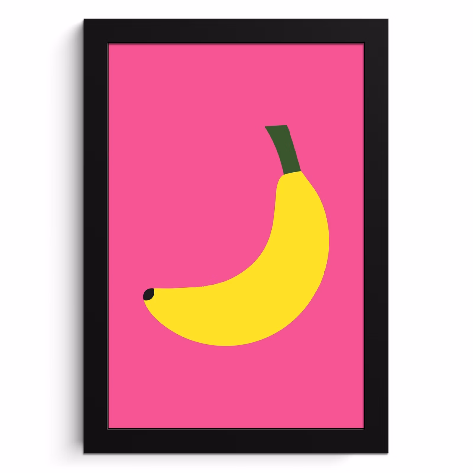 Cuadros enmarcados - Plátano - Amarillo - Fruta — 1