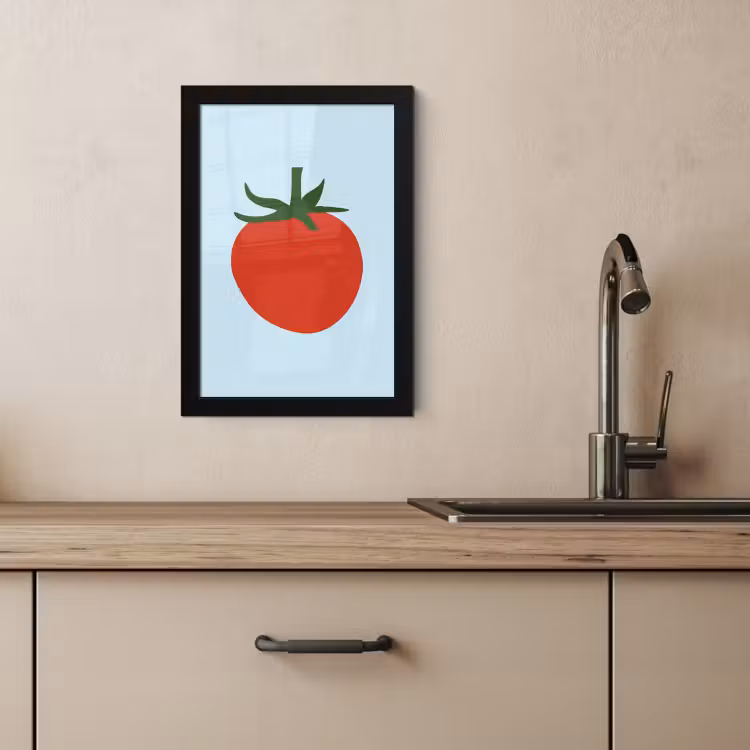 Cuadros enmarcados - Rojo - Tomate - Verdura — 2