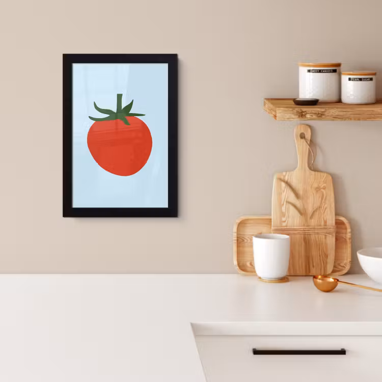 Cuadros enmarcados - Rojo - Tomate - Verdura — 3