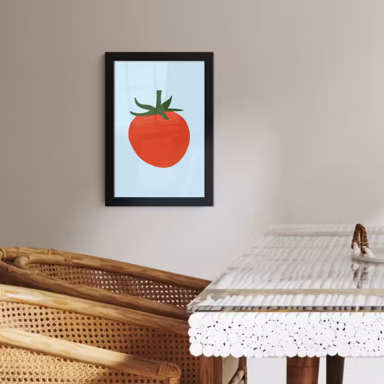 Cuadros enmarcados - Rojo - Tomate - Verdura — 4