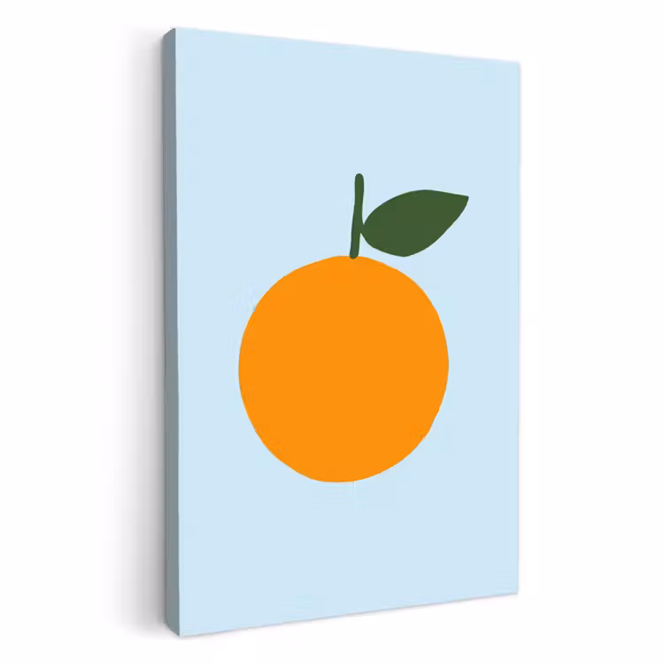 Lienzos decorativos - Fruta - Naranja — 1