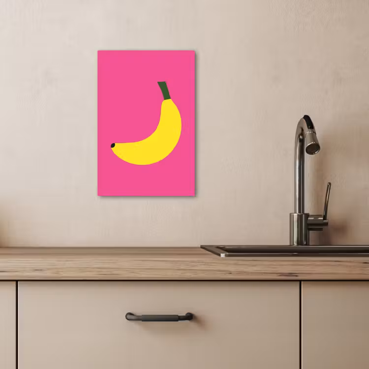 Lienzos decorativos - Plátano - Amarillo - Fruta — 3