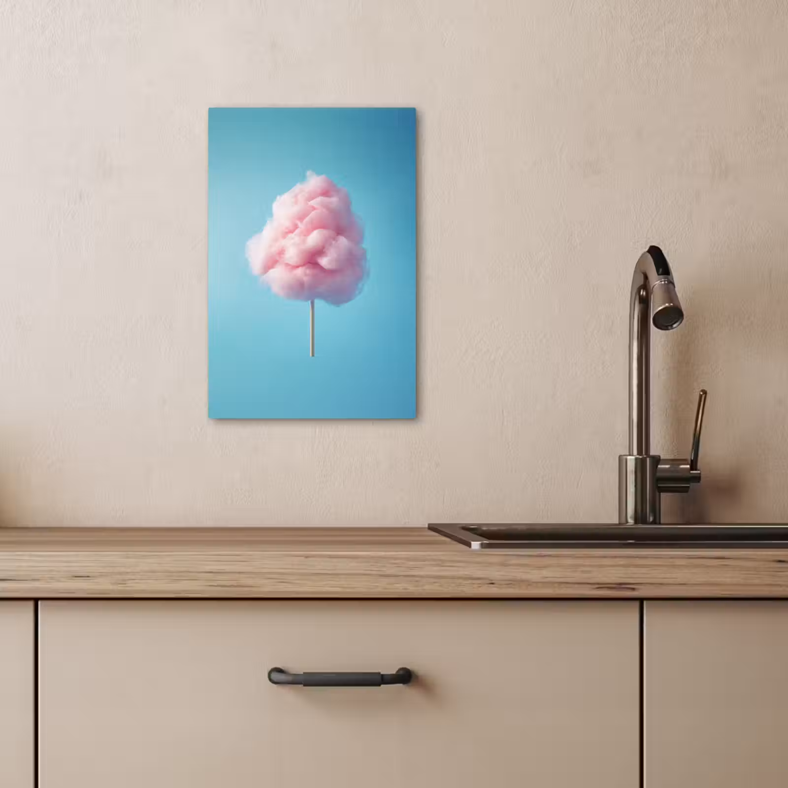 KitchenYeah - Cocina - Lienzo - Candyfloss - Dulce - Caramelo — 1
