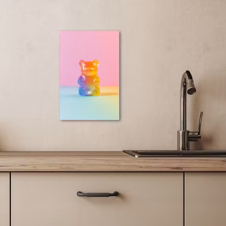 KitchenYeah - Cocina - Lienzo - Pastel - Caramelo — 2