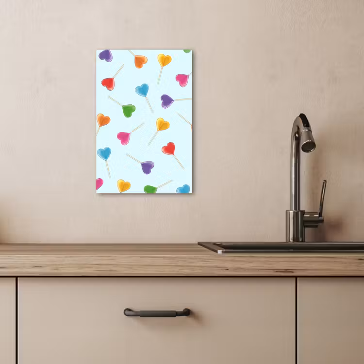 KitchenYeah - Cocina - Lienzo - Piruleta - Arco iris - Caramelo — 4