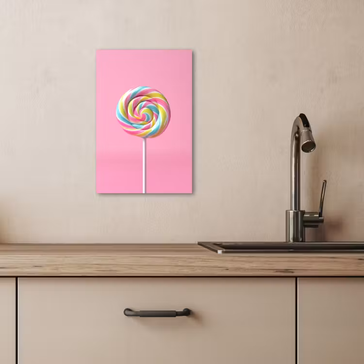KitchenYeah - Cocina - Lienzo - Piruleta - Rosa - Caramelo - Dulce — 4