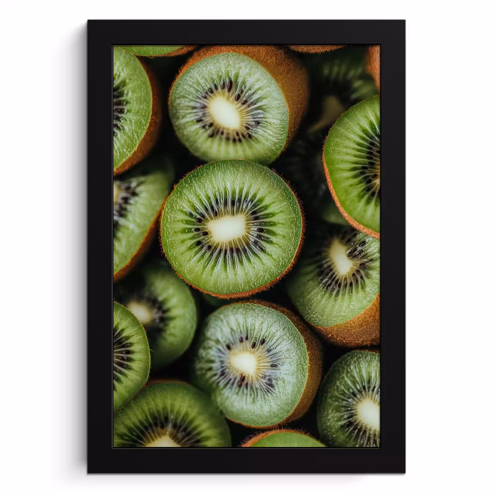 Cuadros enmarcados - Kiwi - Fruta - Verde — 1