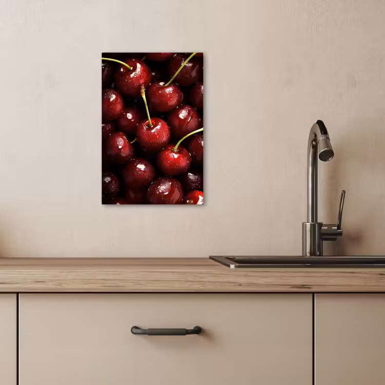 KitchenYeah - Cocina - Lienzo - Rojo - Fruta - Cereza — 1