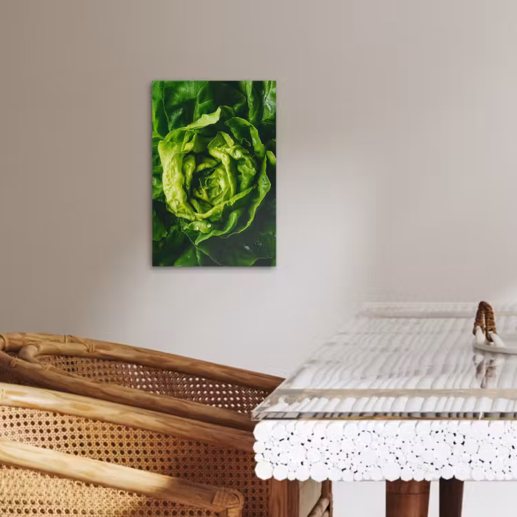KitchenYeah - Cocina - Lienzo - Verduras - Lechuga - Verde — 3